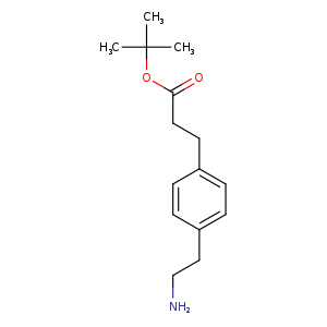 tert-Butyl 3-[4-(2-amino-ethyl)-phenyl]-propionate