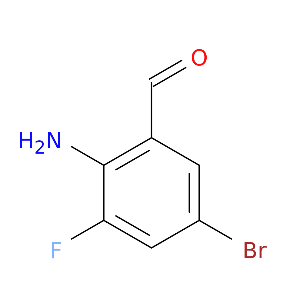 2-Amino-5-bromo-3-fluorobenzaldehyde