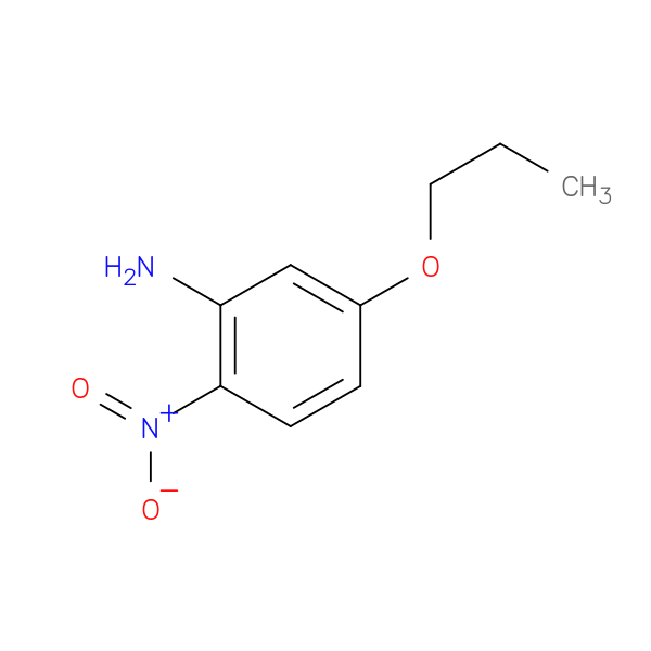 Benzenamine, 2-nitro-5-propoxy-