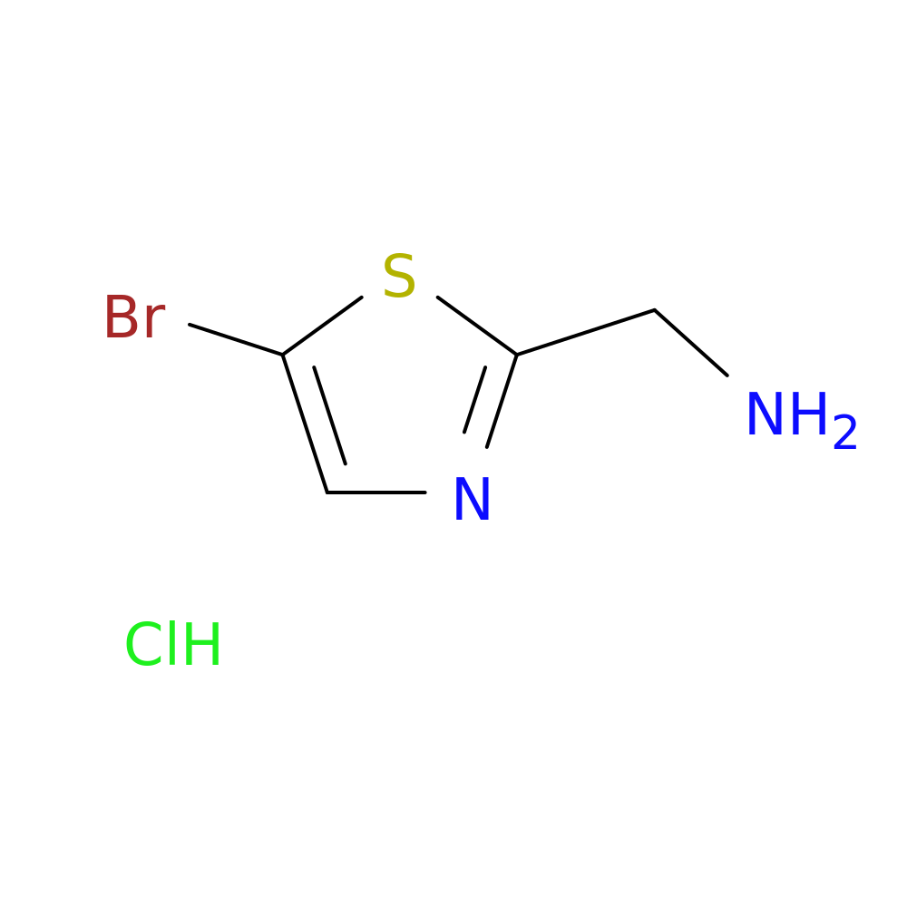 (5-Bromothiazol-2-yl)methanamine hydrochloride