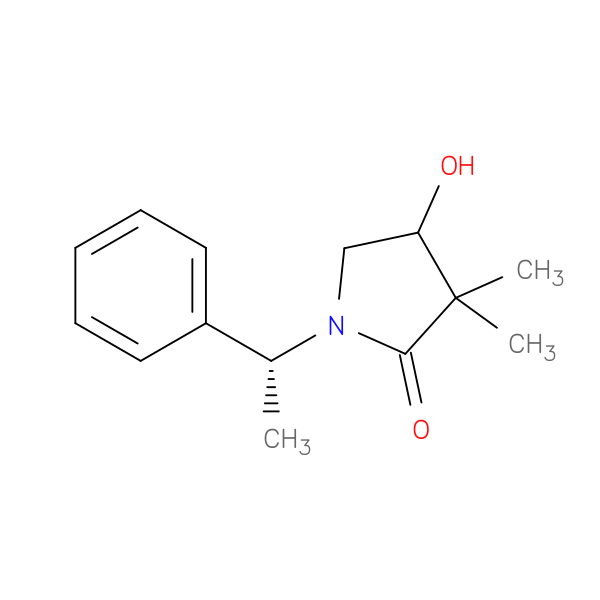 4-hydroxy-3,3-dimethyl-1-[(1R)-1-phenylethyl]pyrrolidin-2-one