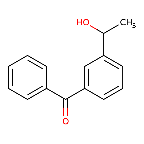 Methanone, [3-(1-hydroxyethyl)phenyl]phenyl-