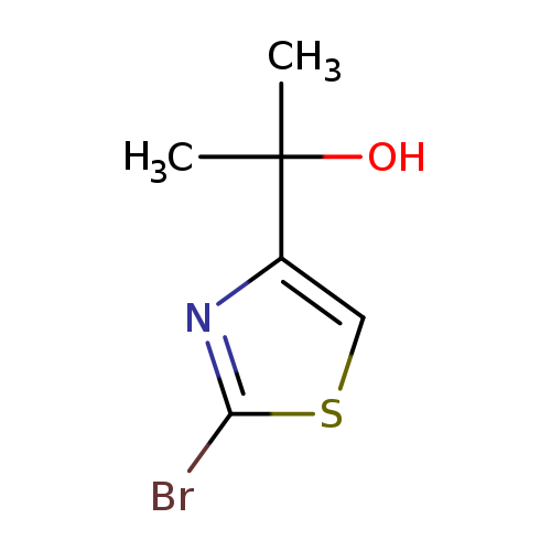 2-(2-bromo-1,3-thiazol-4-yl)propan-2-ol