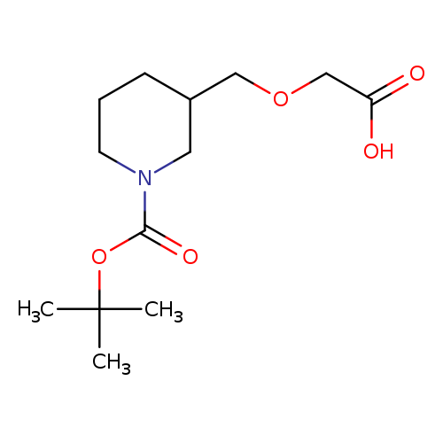 2-({1-[(tert-butoxy)carbonyl]piperidin-3-yl}methoxy)acetic acid