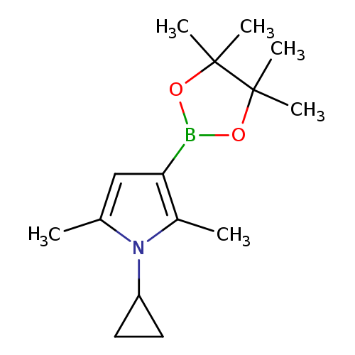 1-Cyclopropyl-2,5-dimethylpyrrole-4-boronic acid, pinacol ester