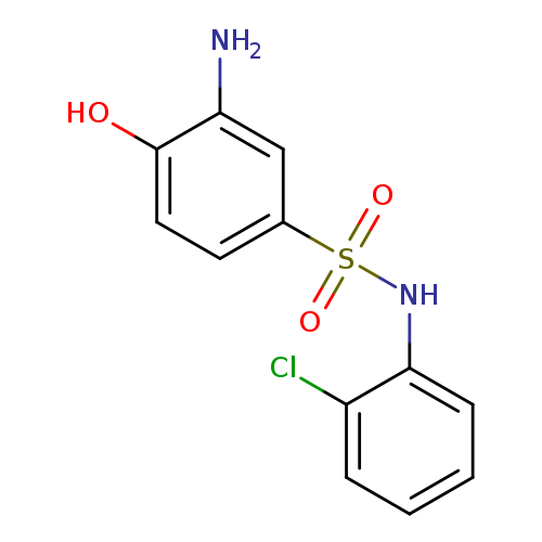 3-Amino-n-(2-chloro-phenyl)-4-hydroxy-benzenesulfonamide