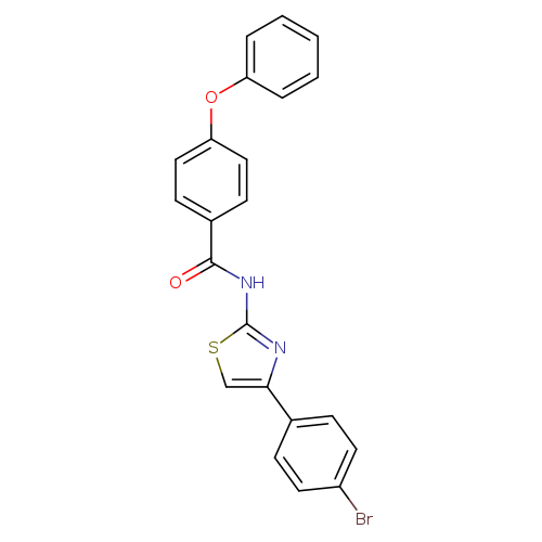 N-[4-(4-bromophenyl)-1,3-thiazol-2-yl]-4-phenoxybenzamide