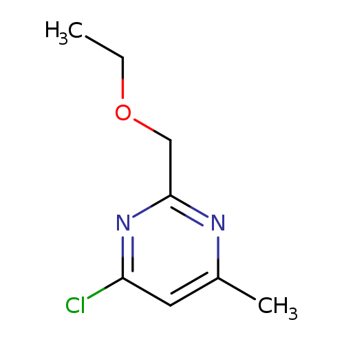 4-chloro-2-(ethoxymethyl)-6-methylpyrimidine