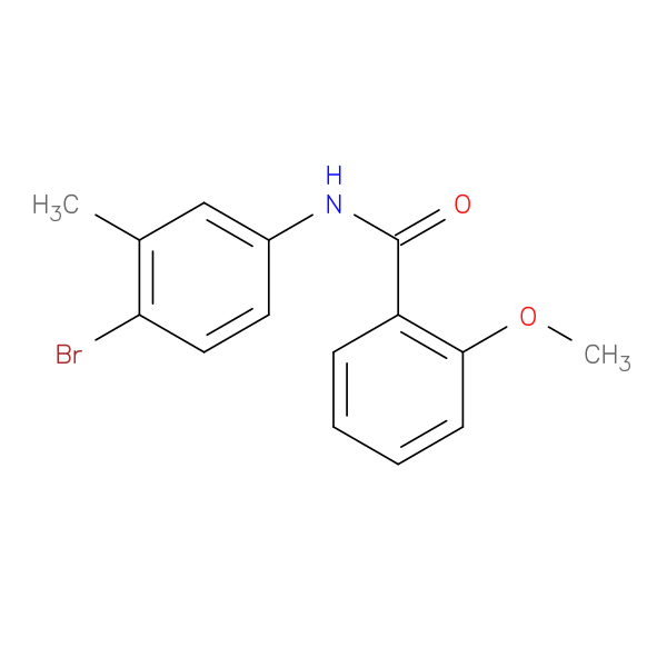 N-(4-bromo-3-methylphenyl)-2-methoxybenzamide