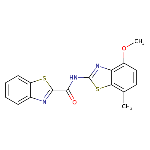 N-(4-methoxy-7-methyl-1,3-benzothiazol-2-yl)-1,3-benzothiazole-2-carboxamide