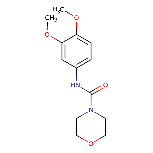 N-(3,4-dimethoxyphenyl)morpholine-4-carboxamide
