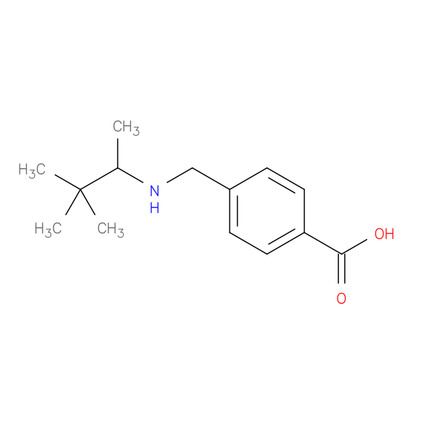 4-(((3,3-Dimethylbutan-2-yl)amino)methyl)benzoic acid
