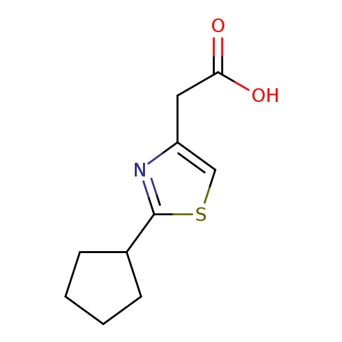 2-(2-CYCLOPENTYL-1,3-THIAZOL-4-YL)ACETIC ACID