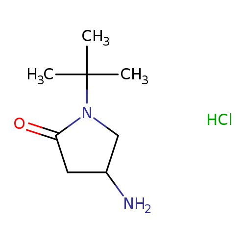 4-amino-1-tert-butylpyrrolidin-2-one hydrochloride