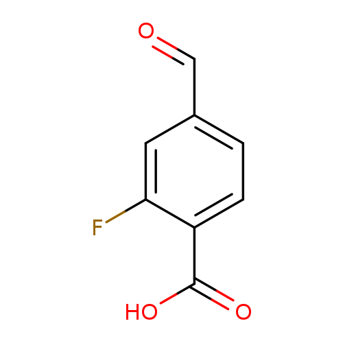 Benzoic acid, 2-fluoro-4-formyl-