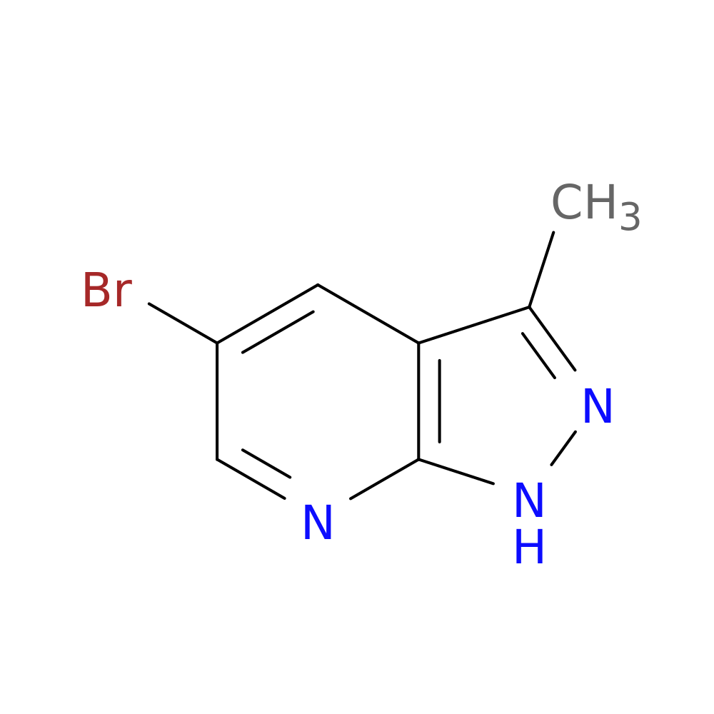 5-Bromo-3-methyl-1H-pyrazolo[3,4-b]pyridine