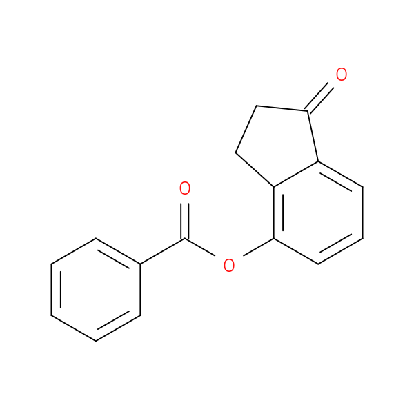 1-Oxo-2,3-dihydro-1H-inden-4-yl benzoate