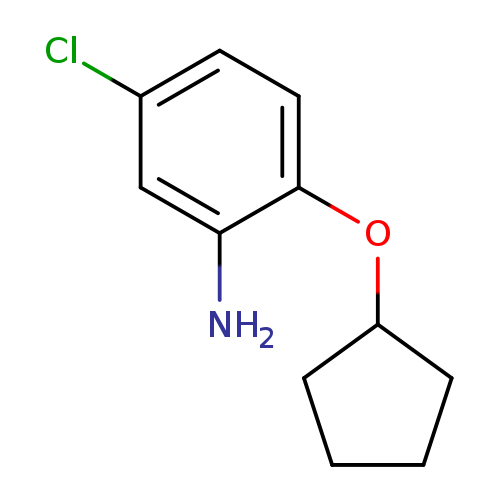 5-chloro-2-(cyclopentyloxy)aniline