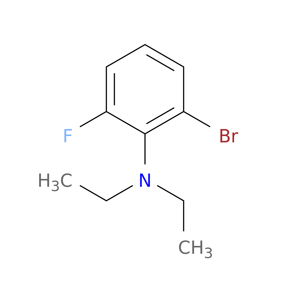 2-Bromo-N,N-diethyl-6-fluoroaniline