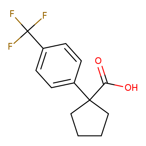1-(4-Trifluoromethylphenyl)cyclopentanecarboxylic acid