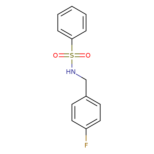 N-[(4-Fluorophenyl)methyl]benzenesulfonamide