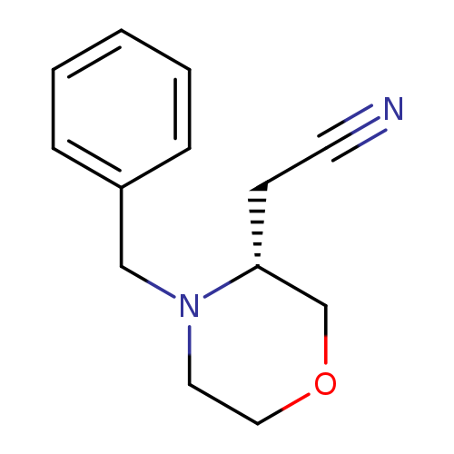 (R)-4-BENZYL-3-CYANOMETHYLMORPHOLINE
