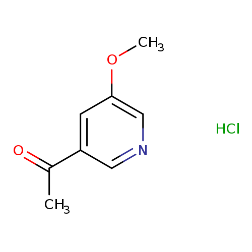 1-(5-methoxypyridin-3-yl)ethan-1-one hydrochloride