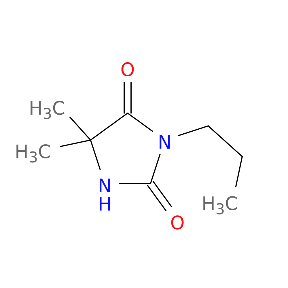 5,5-dimethyl-3-propylimidazolidine-2,4-dione