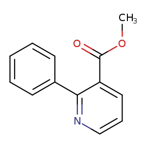 3-Pyridinecarboxylic acid, 2-phenyl-, methyl ester