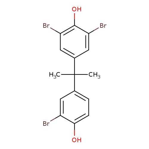 2,6-dibromo-4-[1-(3-bromo-4-hydroxyphenyl)-1-methylethyl]phenol