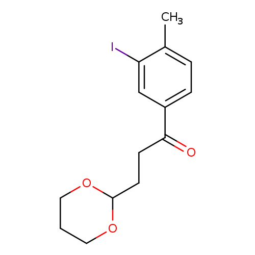 3-(1,3-Dioxan-2-yl)-3'-iodo-4'-methylpropiophenone