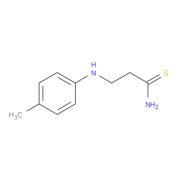 3-[(4-Methylphenyl)amino]propanethioamide