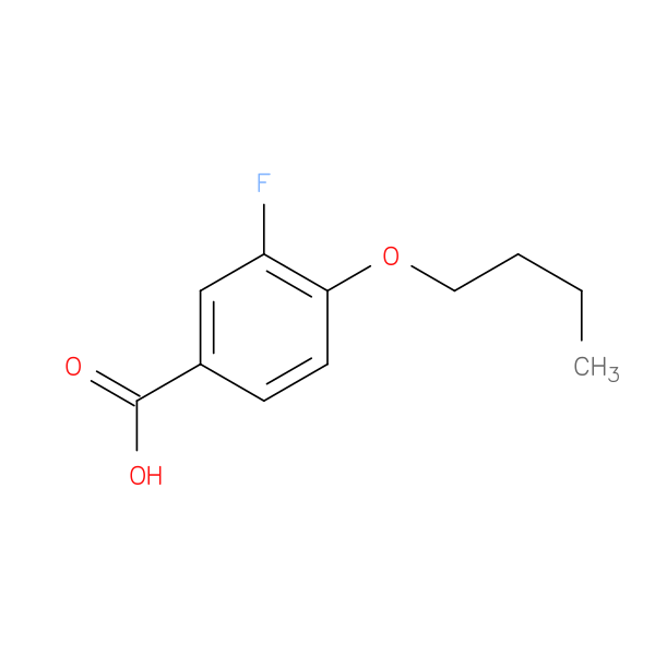 4-n-Butoxy-3-fluorobenzoic acid