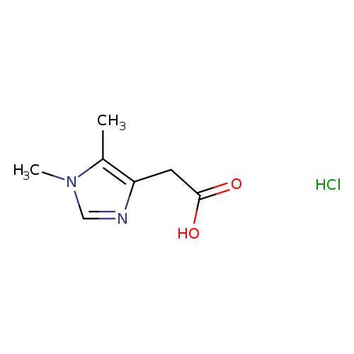 2-(1,5-dimethyl-1H-imidazol-4-yl)acetic acid hydrochloride