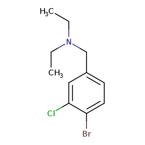 4-Bromo-3-chloro-N,N-diethylbenzylamine