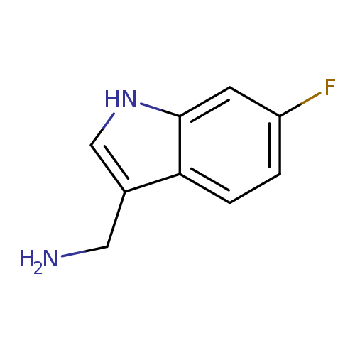 (6-Fluoro-1h-indol-3-yl)methanamine