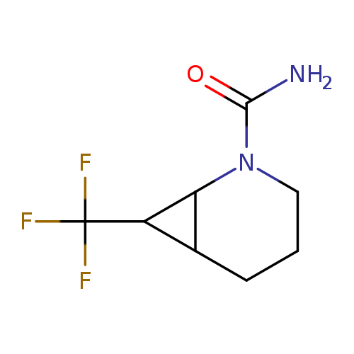 7-(trifluoromethyl)-2-azabicyclo[4.1.0]heptane-2-carboxamide, Mixture of diastereomers