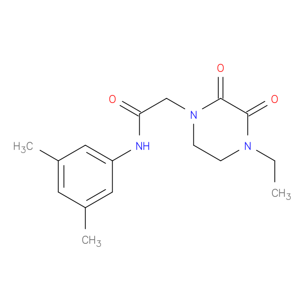 N-(3,5-dimethylphenyl)-2-(4-ethyl-2,3-dioxopiperazin-1-yl)acetamide