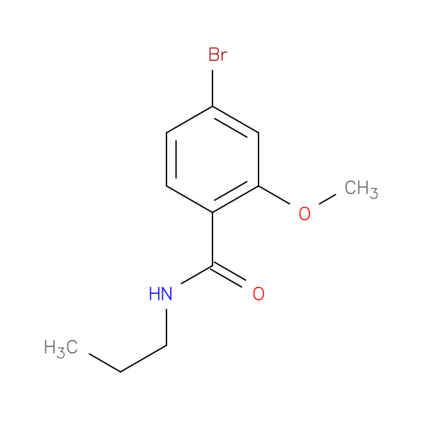 4-Bromo-2-methoxy-N-propylbenzamide