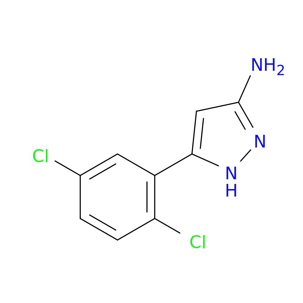 5-(2,5-dichlorophenyl)-1H-pyrazol-3-amine