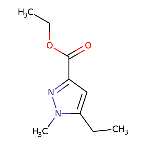 1H-Pyrazole-3-carboxylic acid, 5-ethyl-1-methyl-, ethyl ester