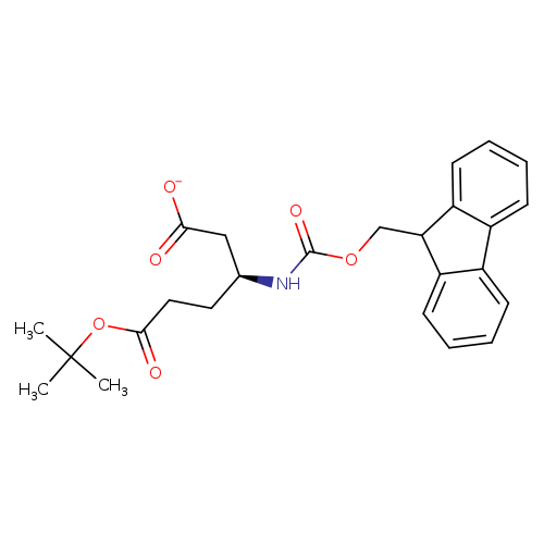 Hexanedioic acid, 3-​[[(9H-​fluoren-​9-​ylmethoxy)​carbonyl]​amino]​-​, 6-​(1,​1-​dimethylethyl) ester, (3S)​-