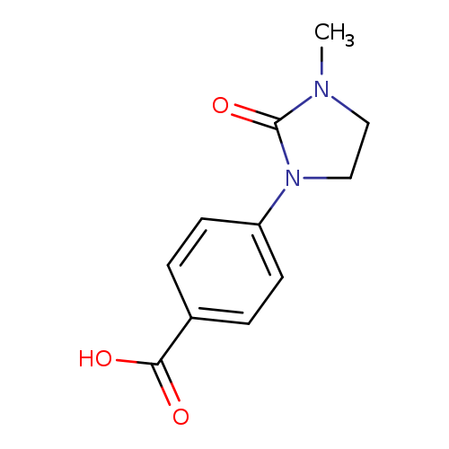 4-(3-METHYL-2-OXOIMIDAZOLIDIN-1-YL)BENZOIC ACID