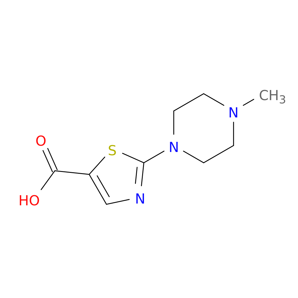 2-(4-Methyl-1-piperazinyl)-5-thiazolecarboxylic acid