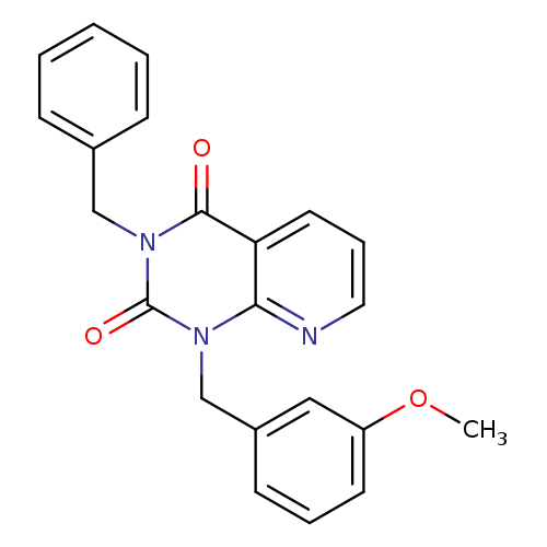 3-benzyl-1-[(3-methoxyphenyl)methyl]-1H,2H,3H,4H-pyrido[2,3-d]pyrimidine-2,4-dione