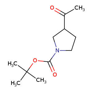 tert-Butyl 3-acetylpyrrolidine-1-carboxylate