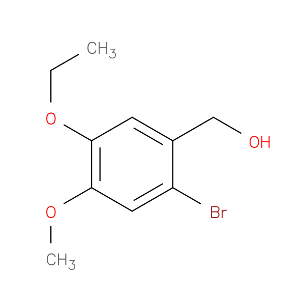 (2-bromo-5-ethoxy-4-methoxyphenyl)methanol