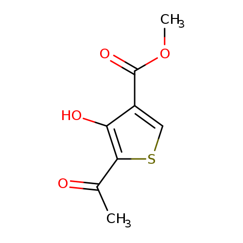methyl 5-acetyl-4-hydroxythiophene-3-carboxylate