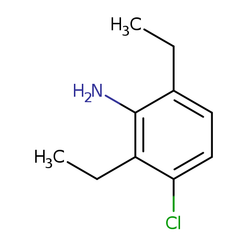Benzenamine, 3-chloro-2,6-diethyl-
