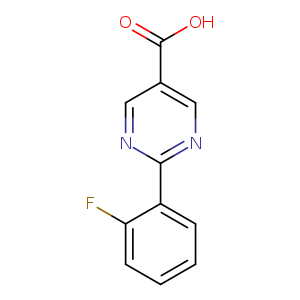 2-(2-Fluorophenyl)pyrimidine-5-carboxylic acid